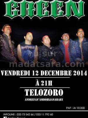 Green en concert au restaurant Telozoro Andrefan'Ambohijanahary