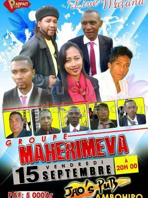 Groupe Maherimeva live mafana JAO'S PUB