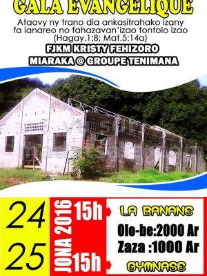 Groupe Tenimana - Gala Evangelique FJKM Kristy Fehijoro