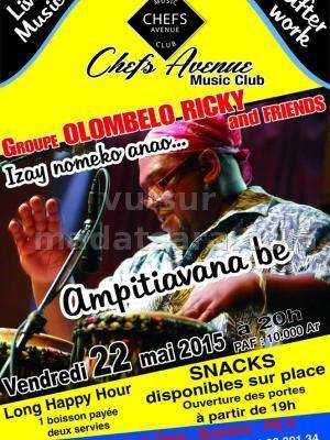 Groupe Olombelo Ricky and friends au Chefs avenue music club