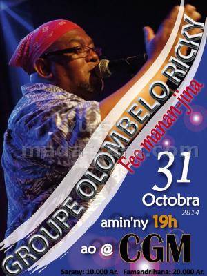 Groupe Olombelo Ricky Feo manan-jina ao amin'ny CGM