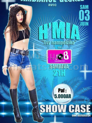 H'Mia‍ en show case - Le 208 Sambava‍