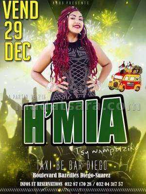 H'Mia en show case Taxi Be Diégo