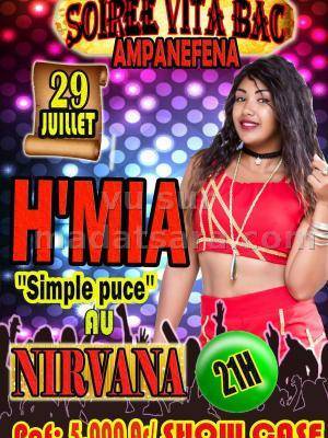 H'Mia en showcase au Discothèque Nirvana - Ampanefena - soirée After BACC