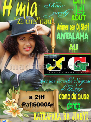 H'Mia Show party au Jamagas Antalaha