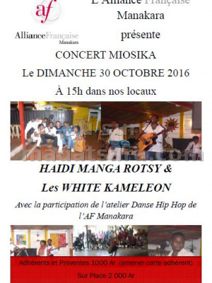 Haidi Manga Rotsy & Les White Kameleon - AF - Alliance Française de Manakara‍