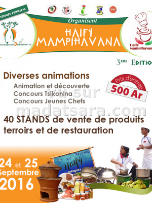 Haify mampihavana - 3ème édition - Jardin Andohalo