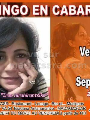 Haingo en cabaret TRASS Tsiadana