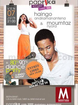 + 80's 90's dance party avec DJ Rado Rasam'