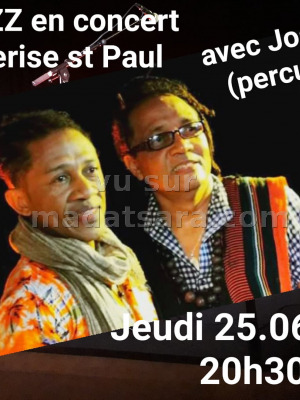 Hajazz‍ en concert - La Cerise Saint Paul La Réunion‍