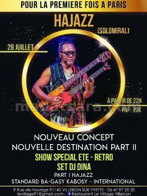 Hajazz en concert Le Village 91 Villebon Sur Yvette