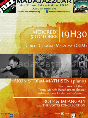 Hâkon Storm-Mathisen avec Mahefa Bill, Tonny Mahefa Razafiarison, Volahasiniaina‍, Rolf‍ & Imiangaly‍ - CGM Analakely‍