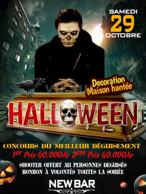 Halloween au New Bar Diégo Suarez‍