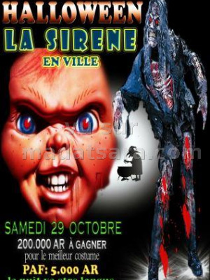 Halloween La sirène en ville - La Sirene Ambatoloaka‍