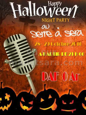 Halloween night partyau Serre à Sera Ambalabe Ambolokandrina‍