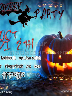 Halloween Party - Cuba Bar Tana - Isoraka - Madagasikara‍