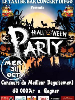 Halloween party Taxi Be Diégo