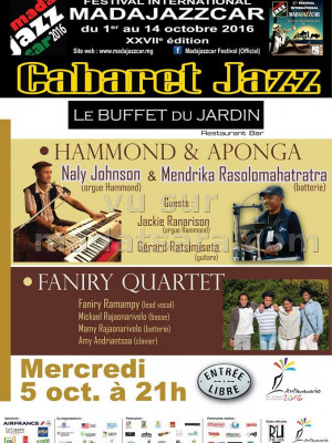 Hammond & Aponga - Buffet du Jardin Antaninarenina‍ avec Mendrika‍ & Nalyjohnson