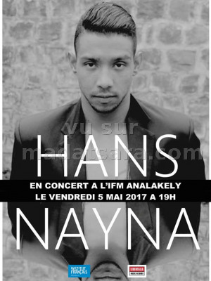 Hans Nayna en concert - IFM - Institut Français de Madagascar‍