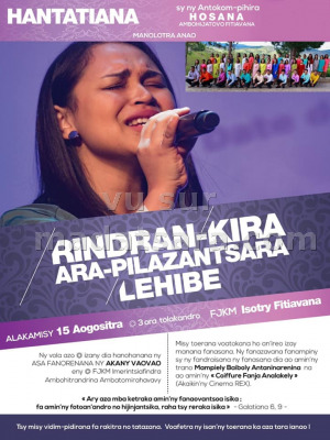 Hantatiana‍ - Rindran-kira ara-pilazantsara lehibe - FJKM Isotry Fitiavana‍