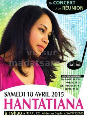 Hantatiana en concert à la Réunion à l'E.P.R Saint Denis