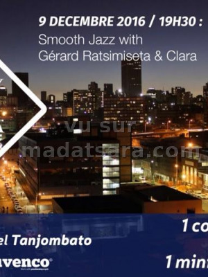 Happy Zoma au Trano Bongo Hotel Tanjombato‍ Smooth Jazz with Clara‍ & Gérard Ratsimiseta‍