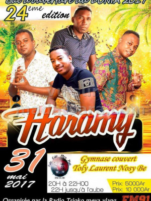Haramy‍ bald'ouverture du Donia 24è édition - Gymnase Toly Laurent Camp-Vert Nosy-Be‍