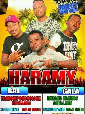 Haramy en concert
