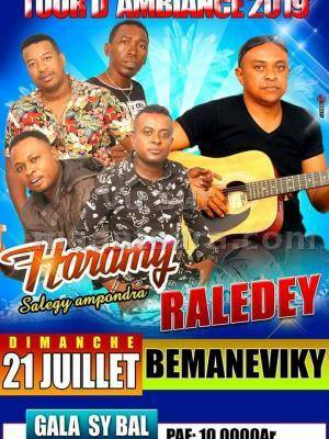 Haramy & Raledey tour d'ambiance 2019 bemaneviky