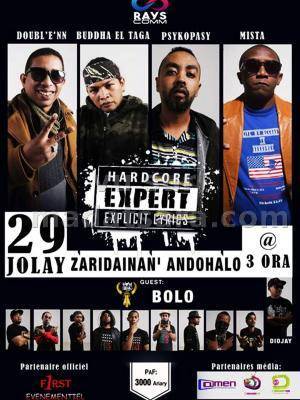 Hardcore expert explicit lyrics Jardin d'Andohalo