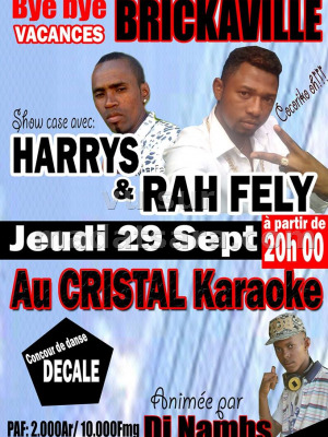 Harrys Sedera‍ & Rah Fely‍ - show case au Cristal Karaoke Brickaville‍ animé par Namb's‍