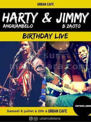 Harty Andriambelo‍ & Jimmy B Zaoto‍ birthday live - Urban Café Antsahabe‍