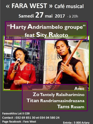 Harty Andriambelo‍ & Sity Rakoto‍ - Fara West Faravohitra‍ café musical