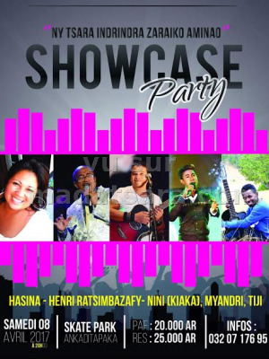 Hasina‍ , Henri ratsimbazafy‍ , Nini KIaka‍ , Myandri‍ et Tiji‍ - show case party - Skate Park Ankaditapaka‍