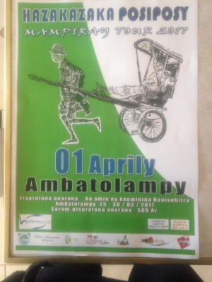 Hazakazaka posiposy - mampiray tour 2017 Ambatolampy
