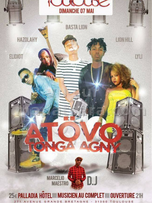 Hazolahy‍ , Elidiot‍ , Basta Lion‍ , Lion Hill‍ & Lyli‍ en show case - Palladia Hotel Toulouse
