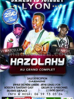 Avec VJ Marcellin, DJ Nash
Boisson et Tsakitsaky Gasy en vente sur place.
Quelques vidéos de Hazo