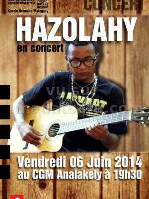 Hazolahy en concert au CGM Analakely