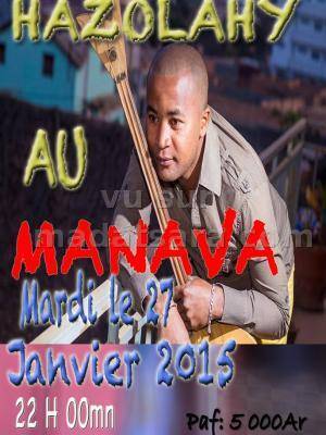 Hazolahy en concert au Manava