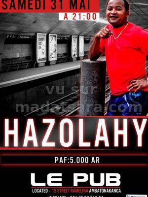 Hazolahy en concert au Pub