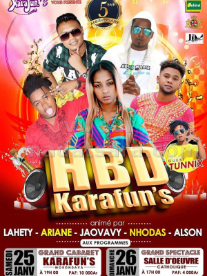 HBD Karafun's Karaoke‍ - Ariane‍ Lahety‍ Jaovavy‍ Nhodas‍ Alson‍