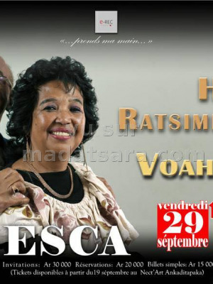 Henri ratsimbazafy‍ & Voahirana‍ en concert au CCESCA Antanimena‍