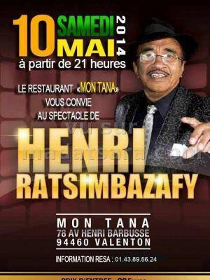 Henri Ratsimbazafy au restaurant