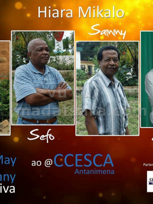 Hiara-mikalo au CCESCA Antanimena‍ avec Bebey‍ , Benny‍ , Sefo Nonoh‍ , Sammy‍ , Inah‍ & Mahery‍