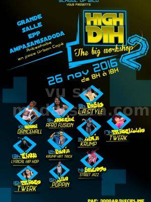 High DTH - the big workshop - Grande Salle EPP Ampasanisadoda