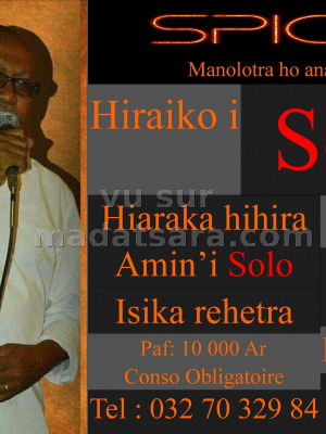 Hiraiko i Solo Andrianasolo‍ - Spicy Andravoahangy‍