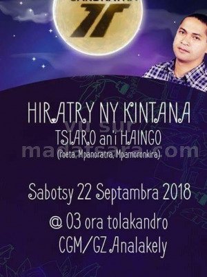 Hiratry ny kintana - Tsiaro an'i Haingo - CGM Analakely‍