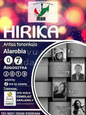 Hirika Antsan tononkalo CMDELAC