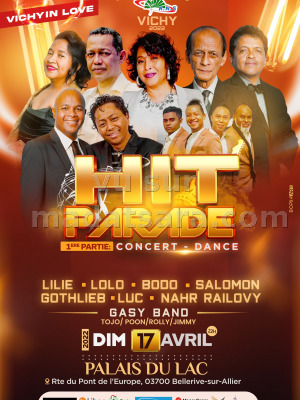 Hit parade - Vichy in love - Lilie‍ Lolo Sy‍ Bodo‍ Salomon‍ Gothlieb‍ Luk‍ Gasy Band‍ Nahr Railovy - Palais Du Lac Vichy‍