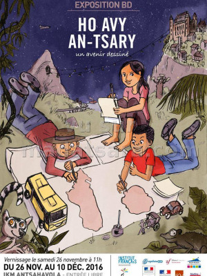 Ho avy an-tsary - Exposition BD - IKM Ivon-toeran'ny Kolontsaina Malagasy‍